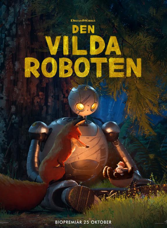 Den vilda roboten (sv. tal) poster