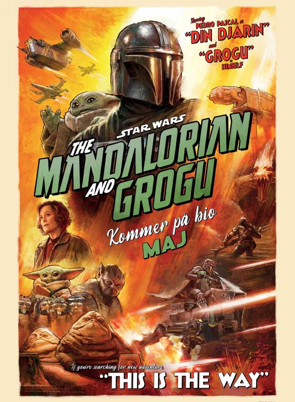 The Mandalorian & Grogu poster