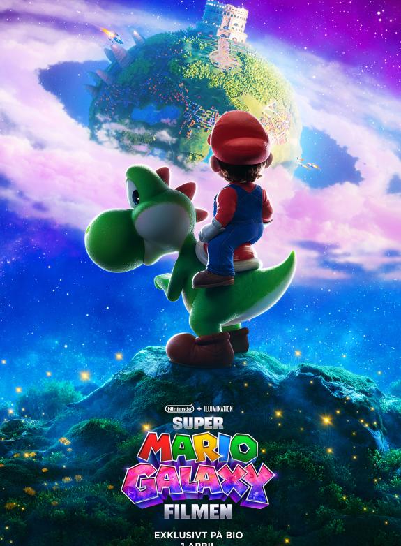 Super Mario Galaxy Filmen poster