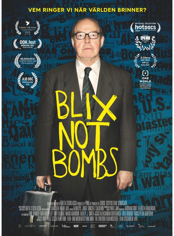 Blix not bombs (Sv. txt) poster