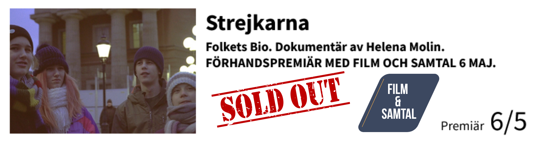 Film & samtal Strejkarna